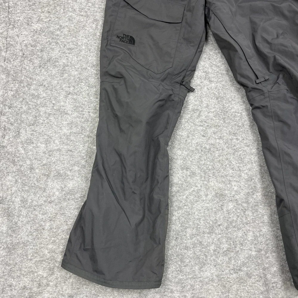 The North Face Snow Pants Mens M Gray DryVent Insulated Lined Ski Cargo 34x30